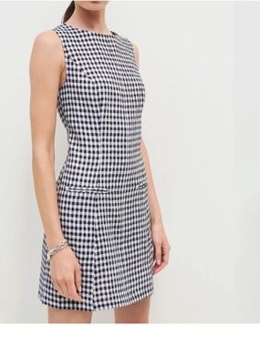 Reformation Gingam Citron dress